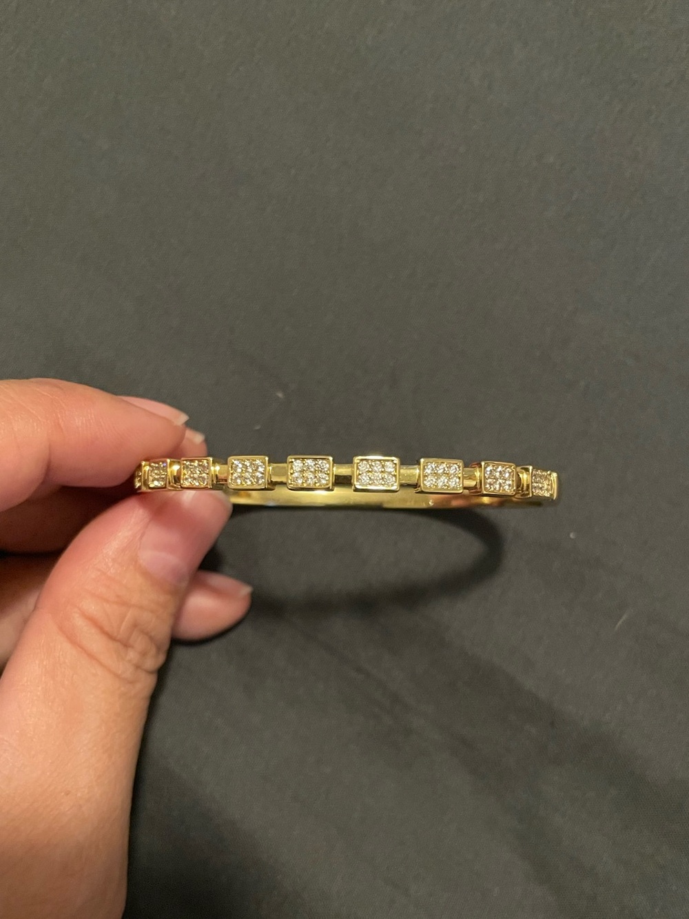 New - 14k gold plated bangle
